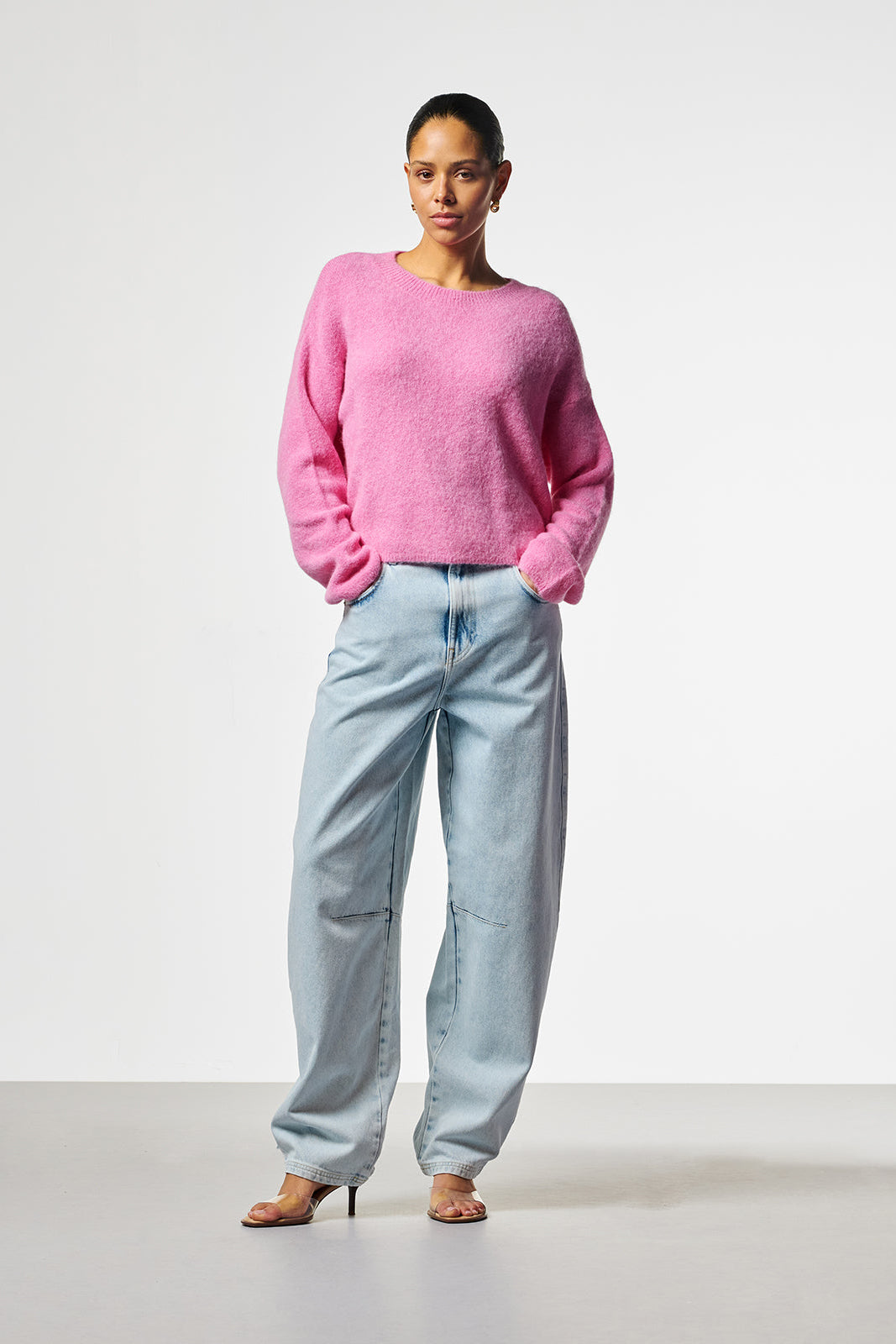 Sacha barrel jeans lichtblauw