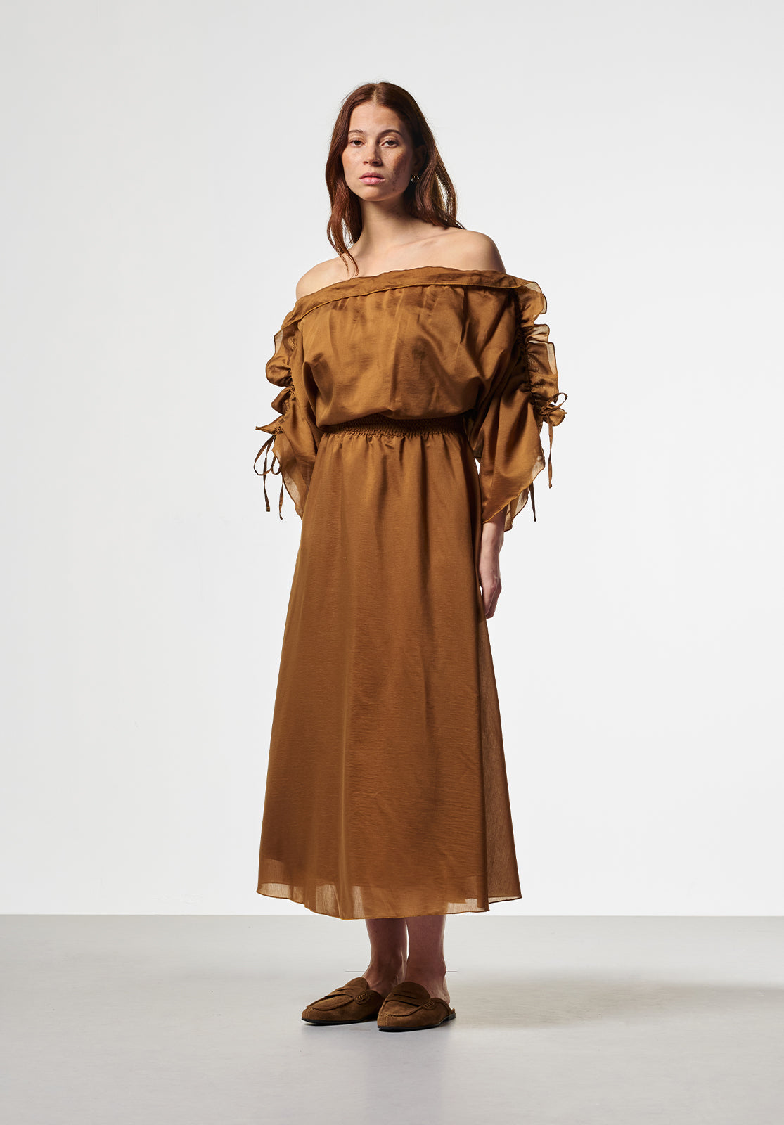 lily brown dress Lily dress brown AAIKO