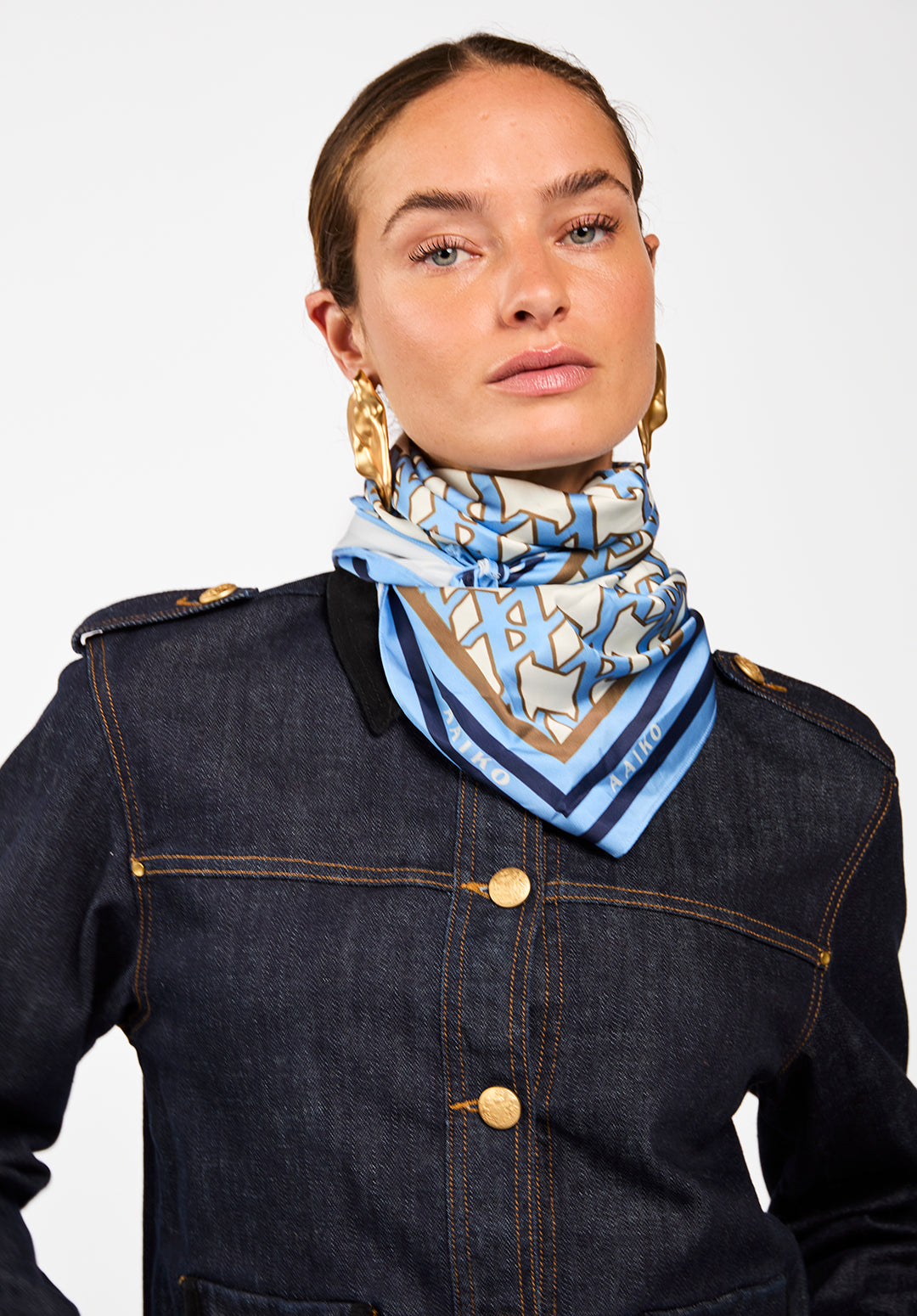 Scarf Blue