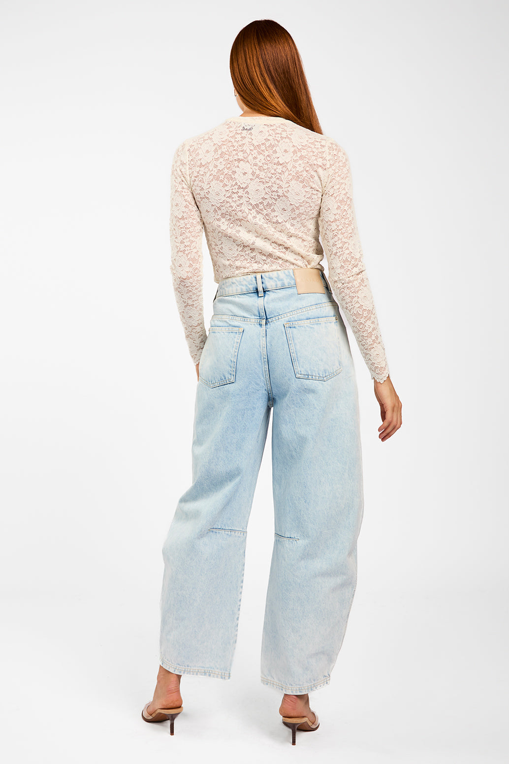 Sacha barrel jeans lichtblauw