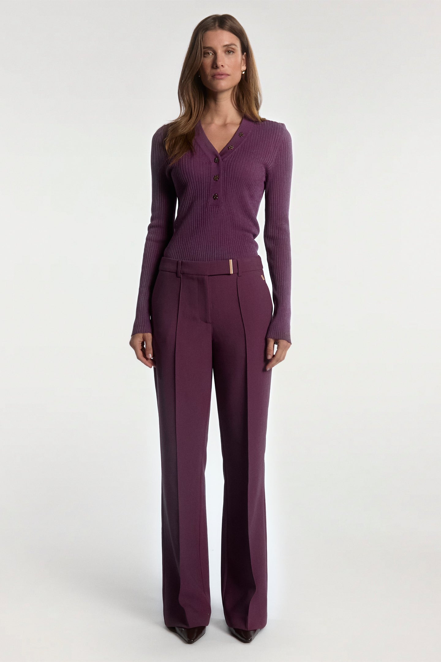 Chantalle broek paars