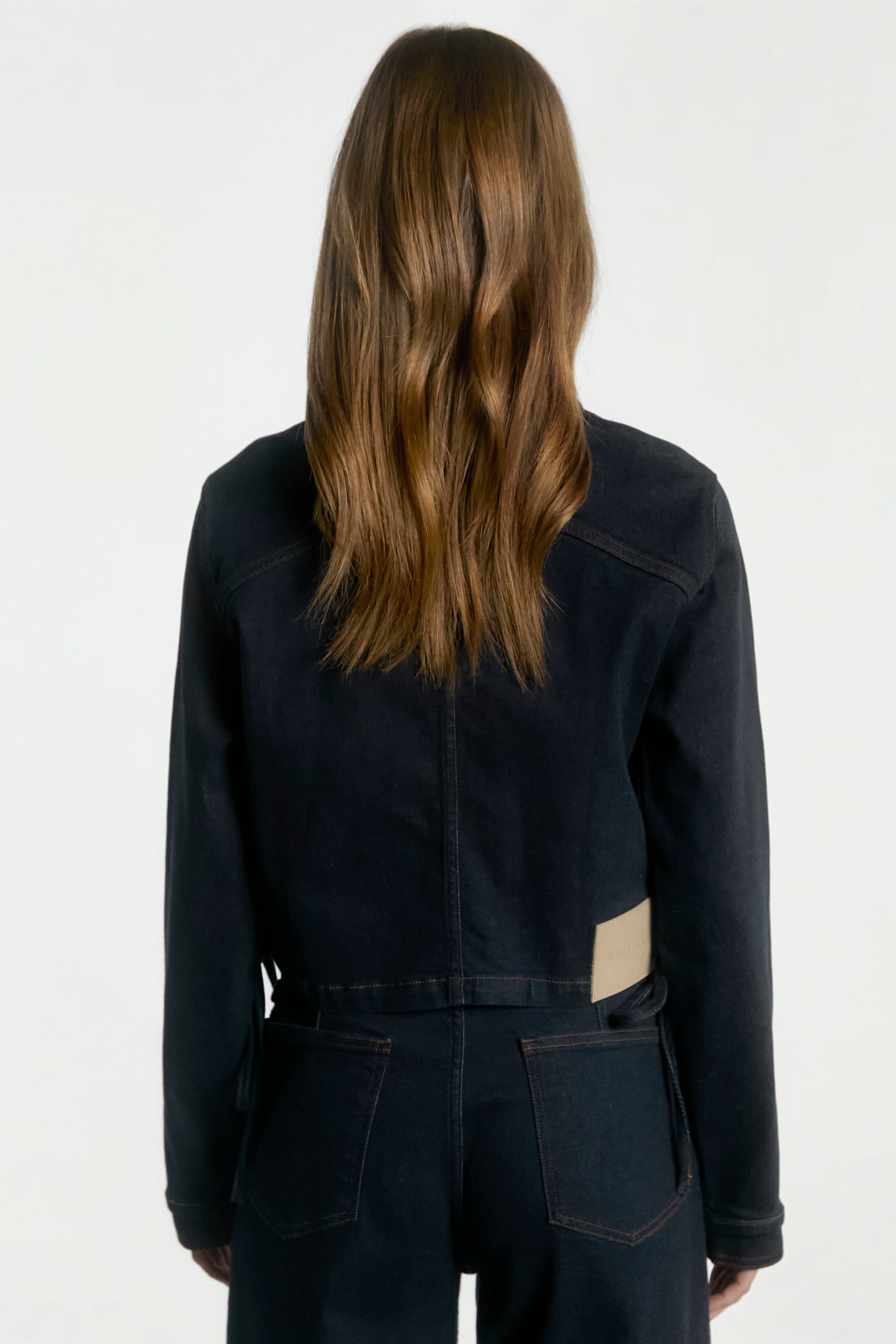 Judith denim jas blauw