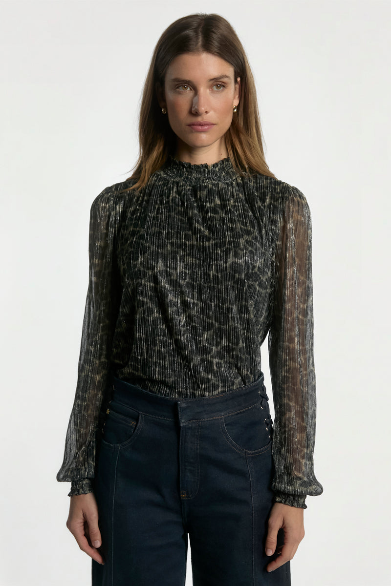 Tory animal top groen