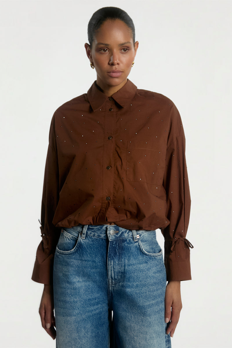 Mikkie blouse brown