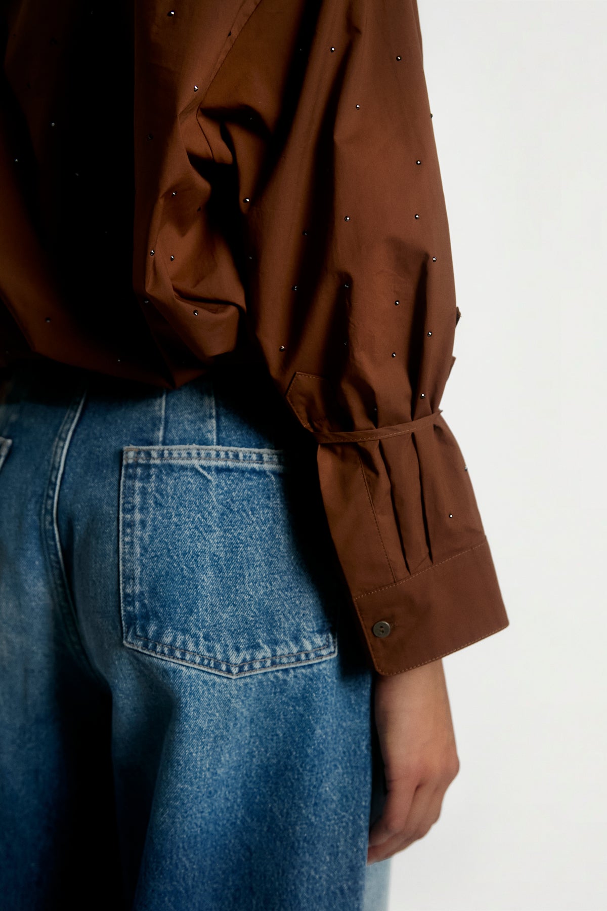 Mikkie blouse brown