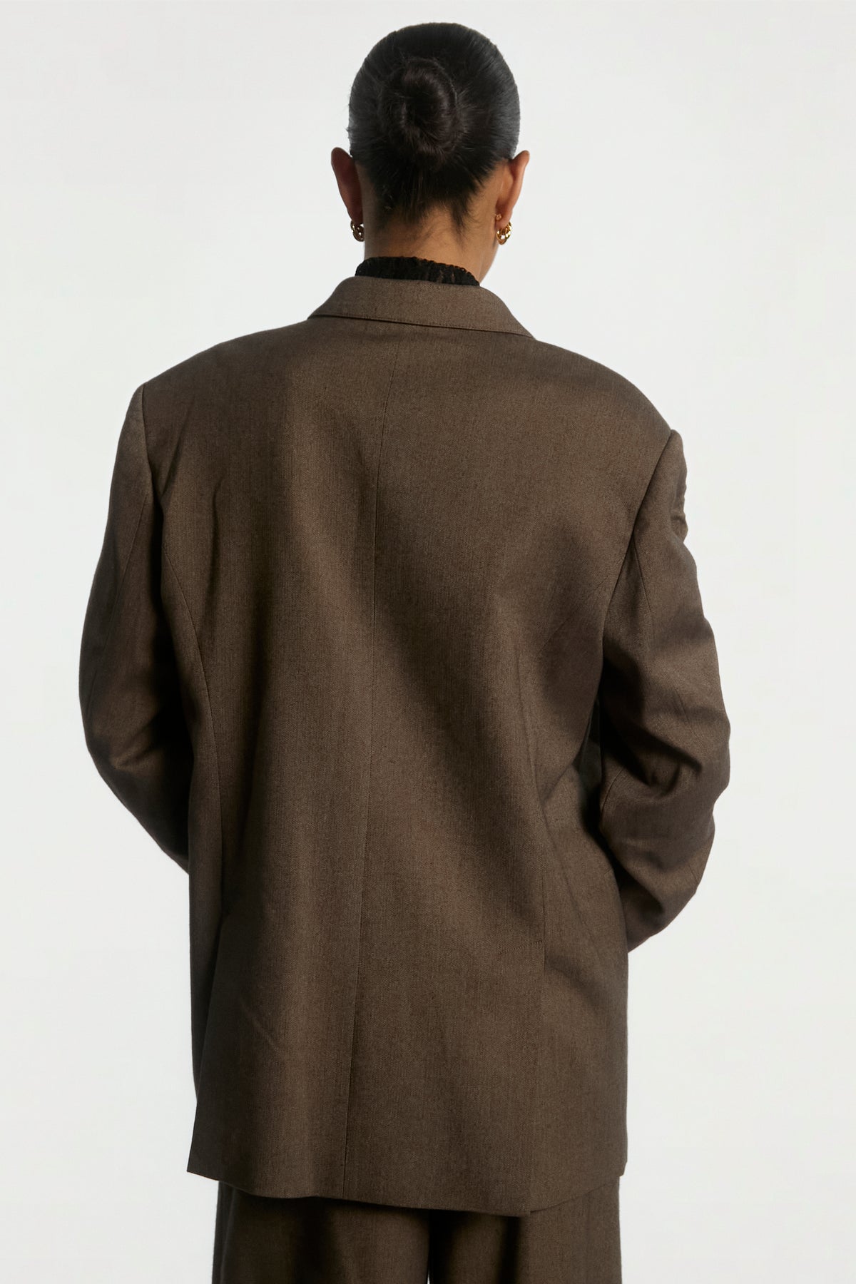Kendal tweed blazer bruin
