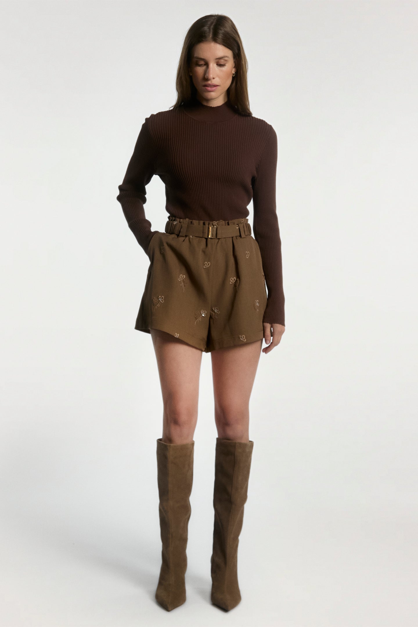 Rikkie shorts groen