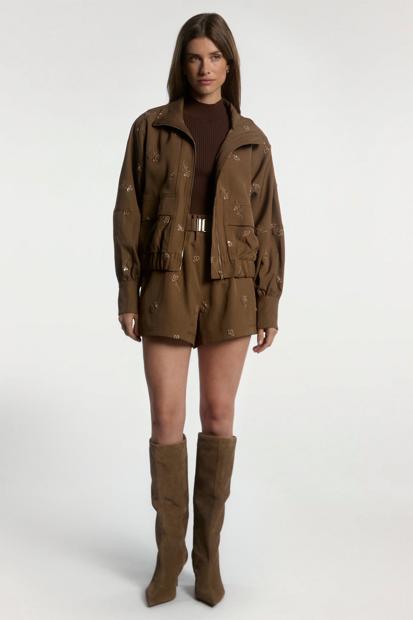 Rikkie shorts groen