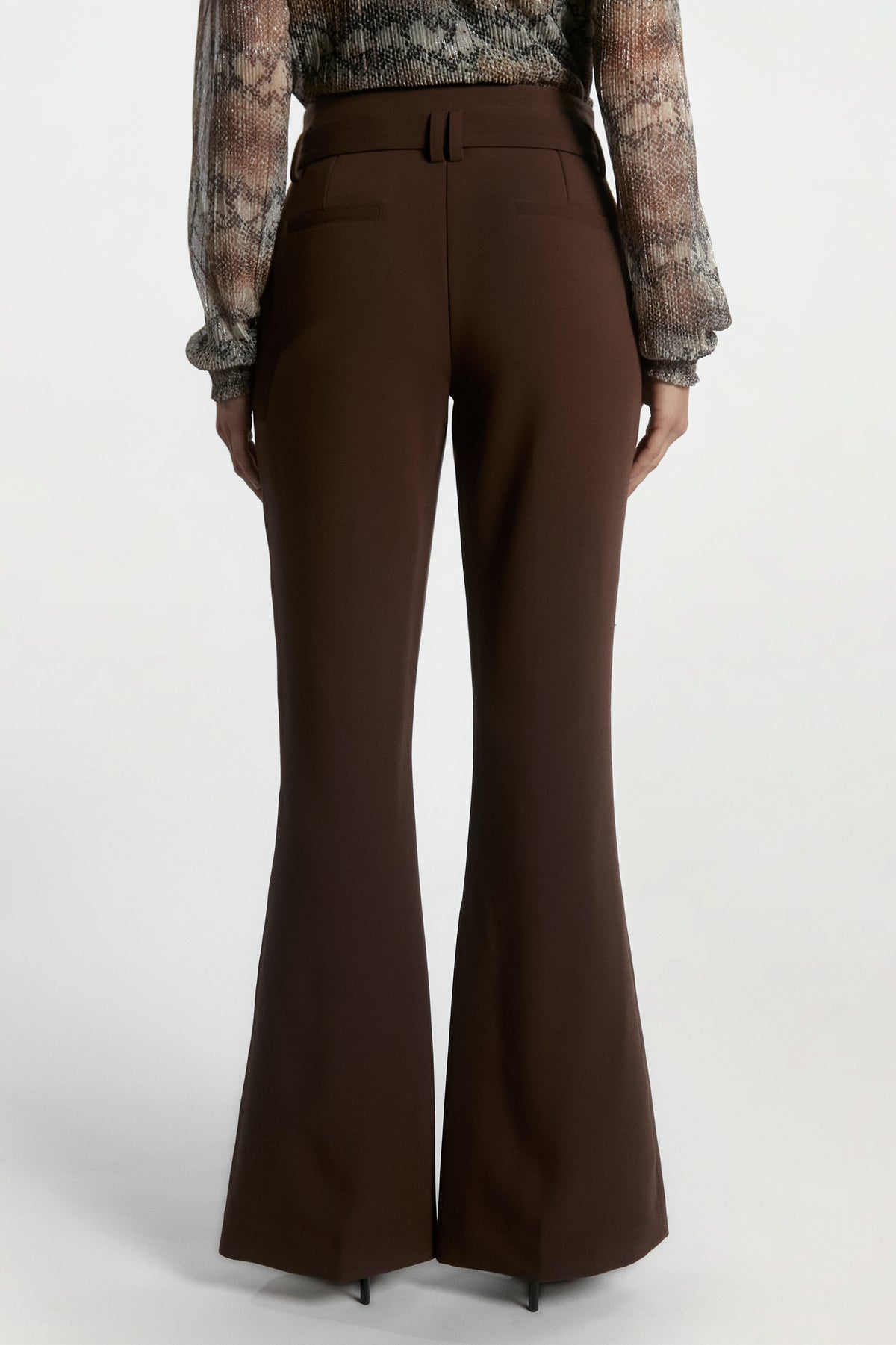 Glenn broek donker bruin