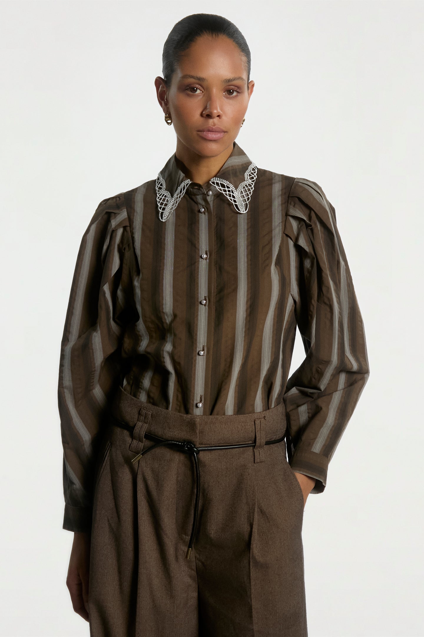 Lorven blouse groen