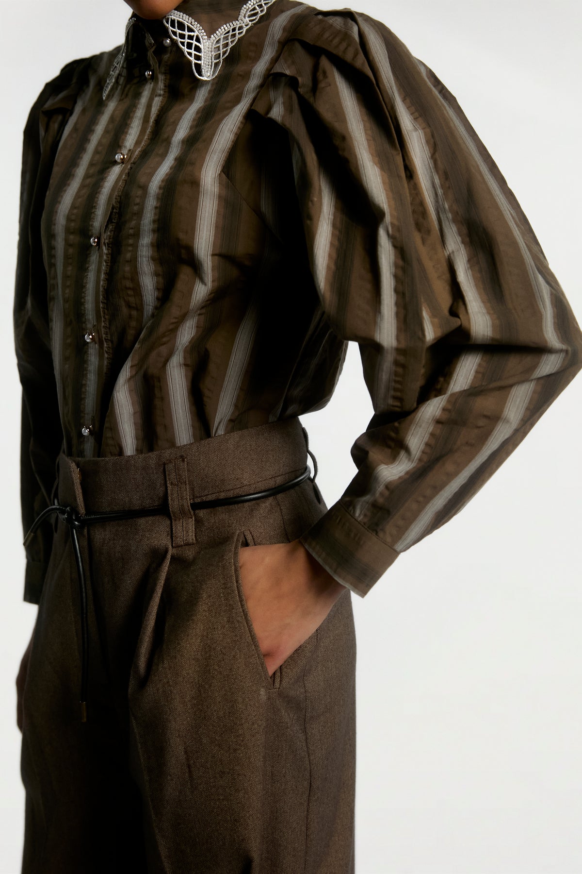Lorven blouse groen