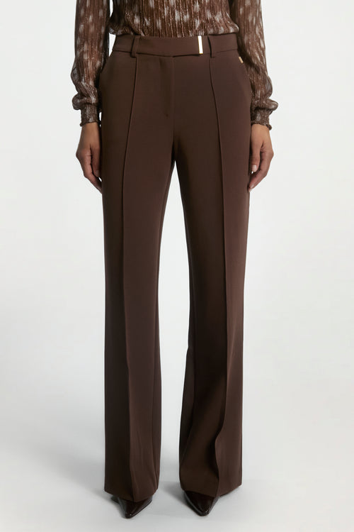 Chantalle broek donkerbruin