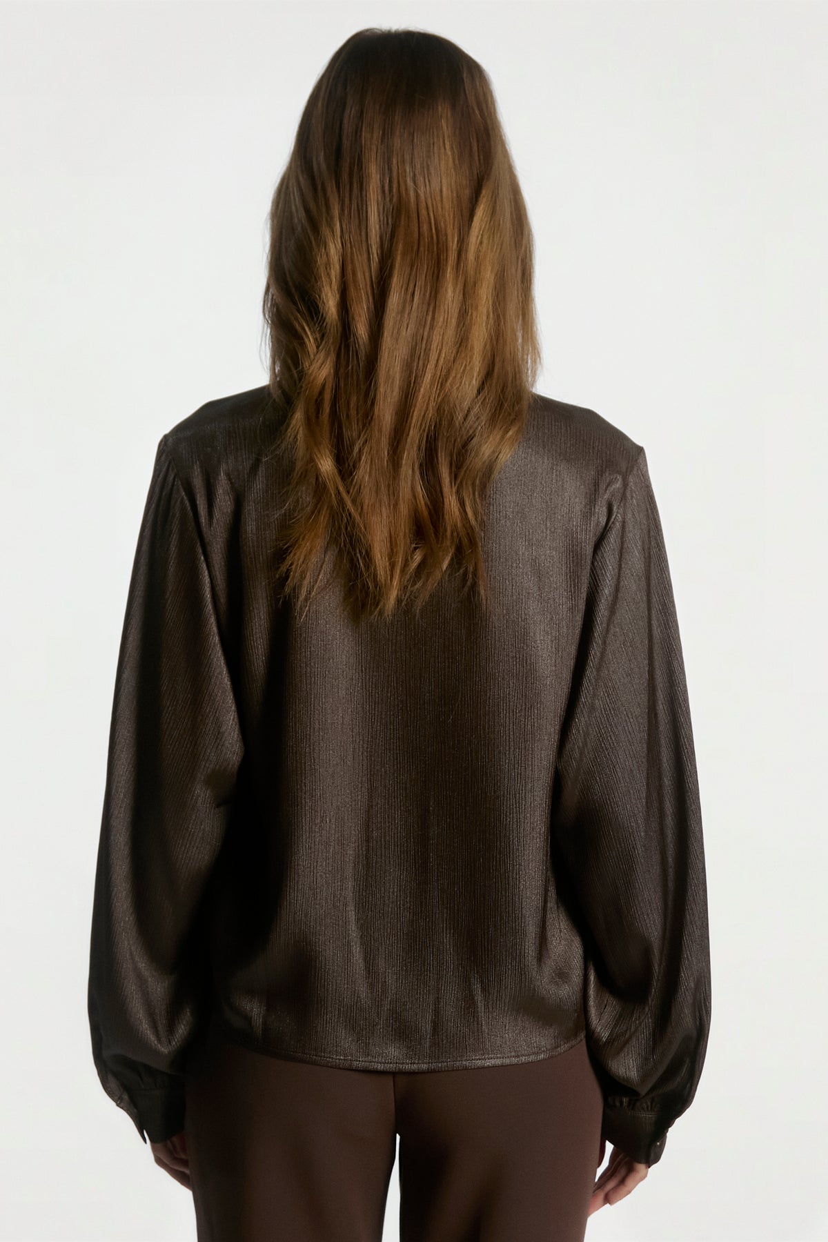 Liv blouse dark brown