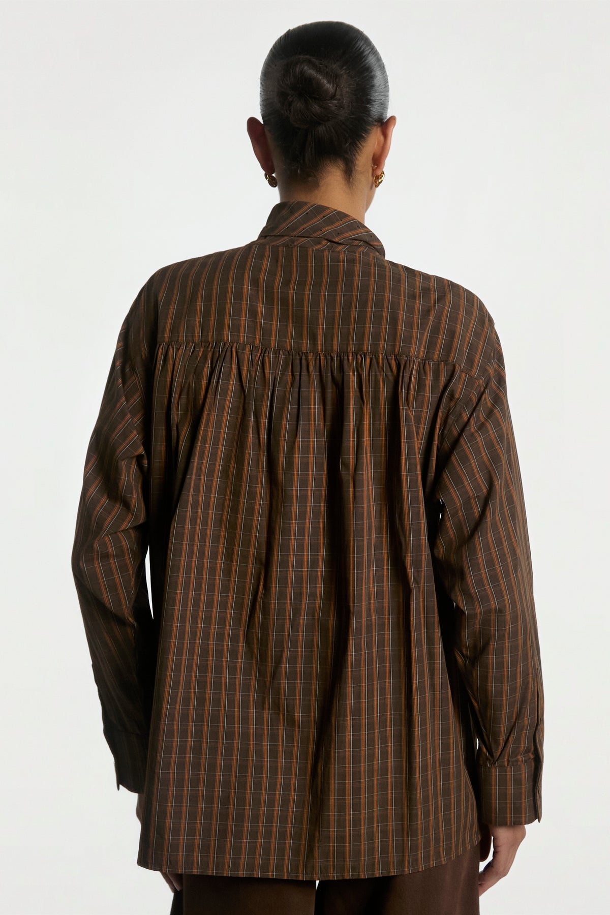 Janesse blouse dark brown 