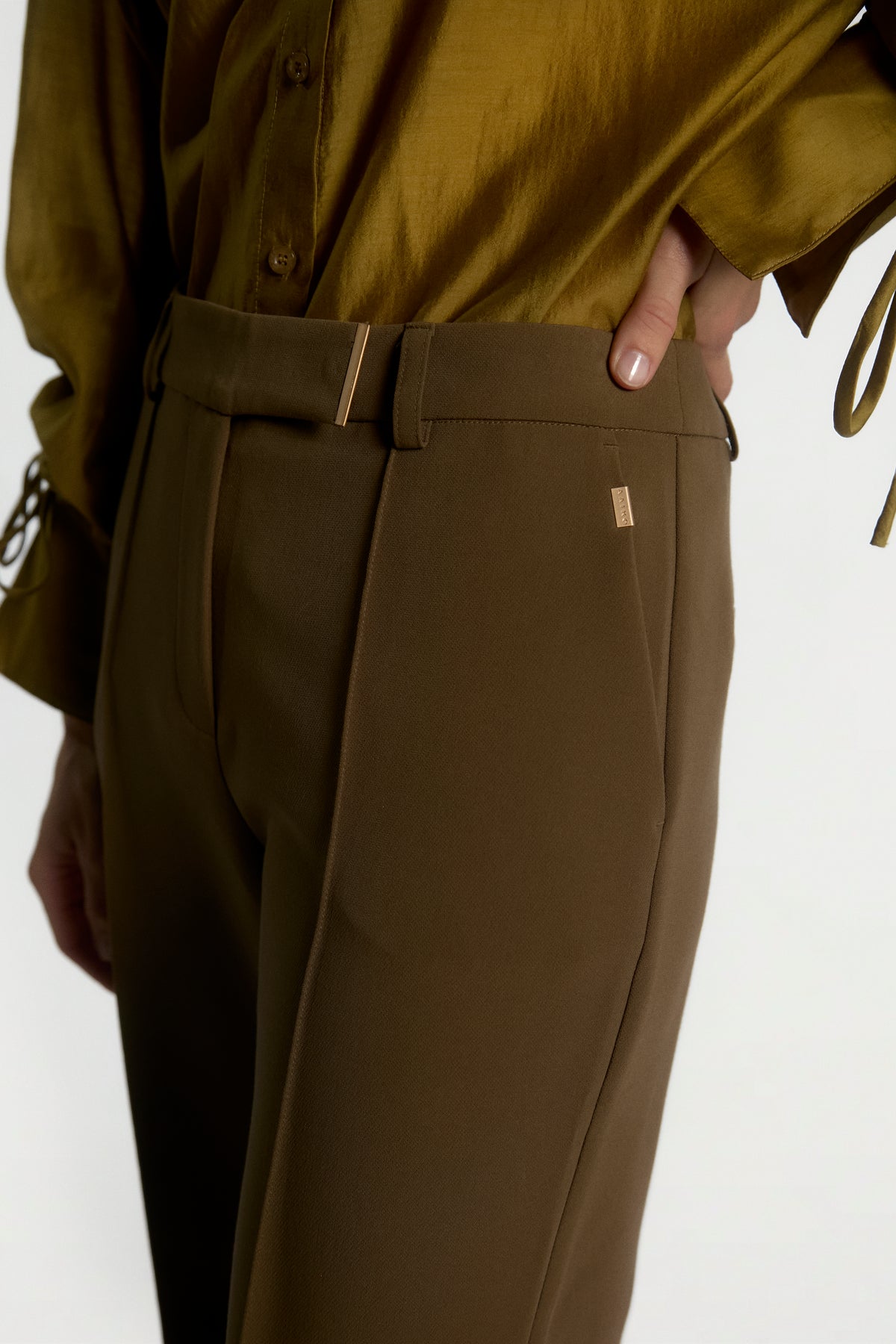Chantalle broek groen