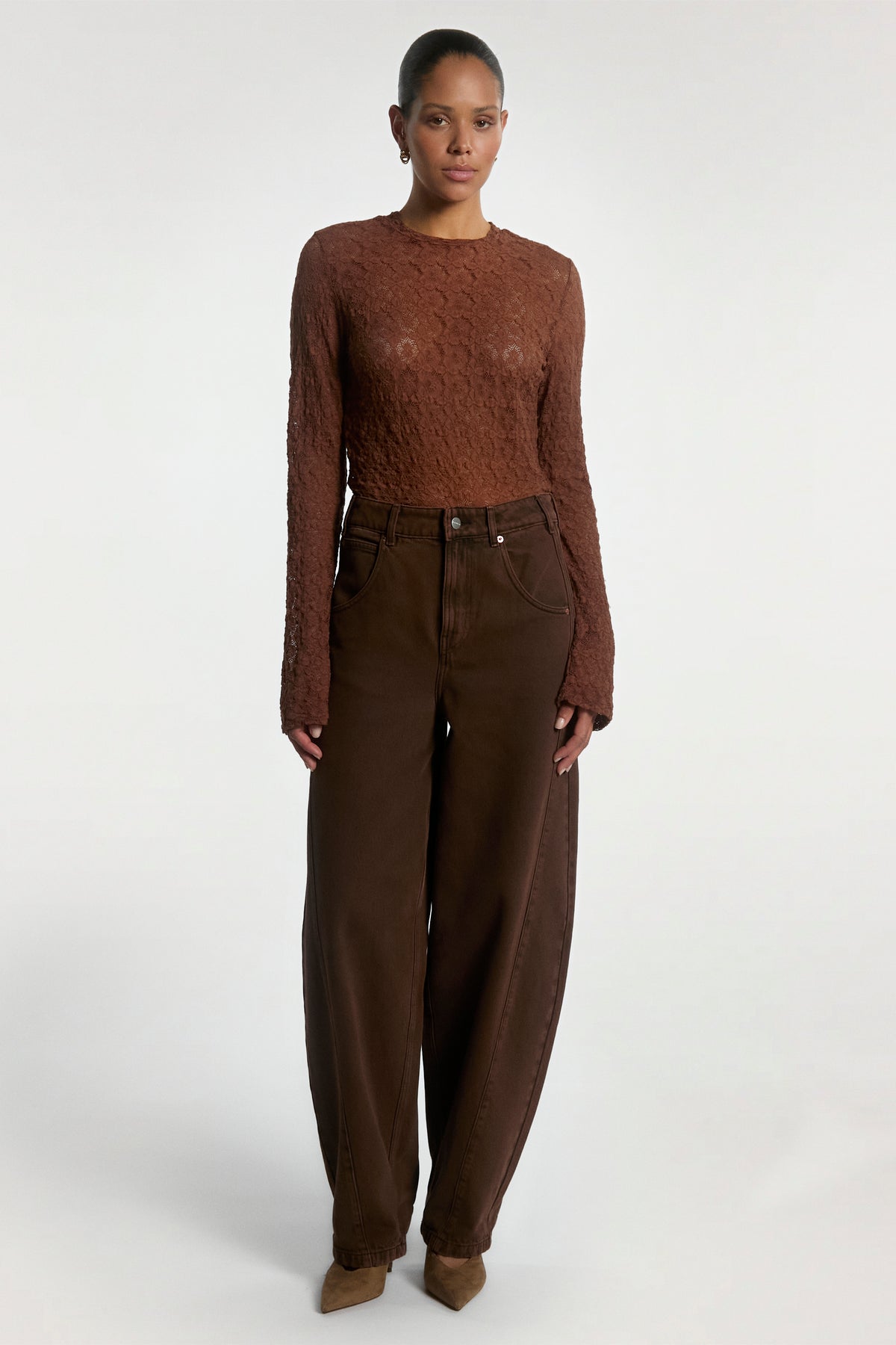 Mason top brown