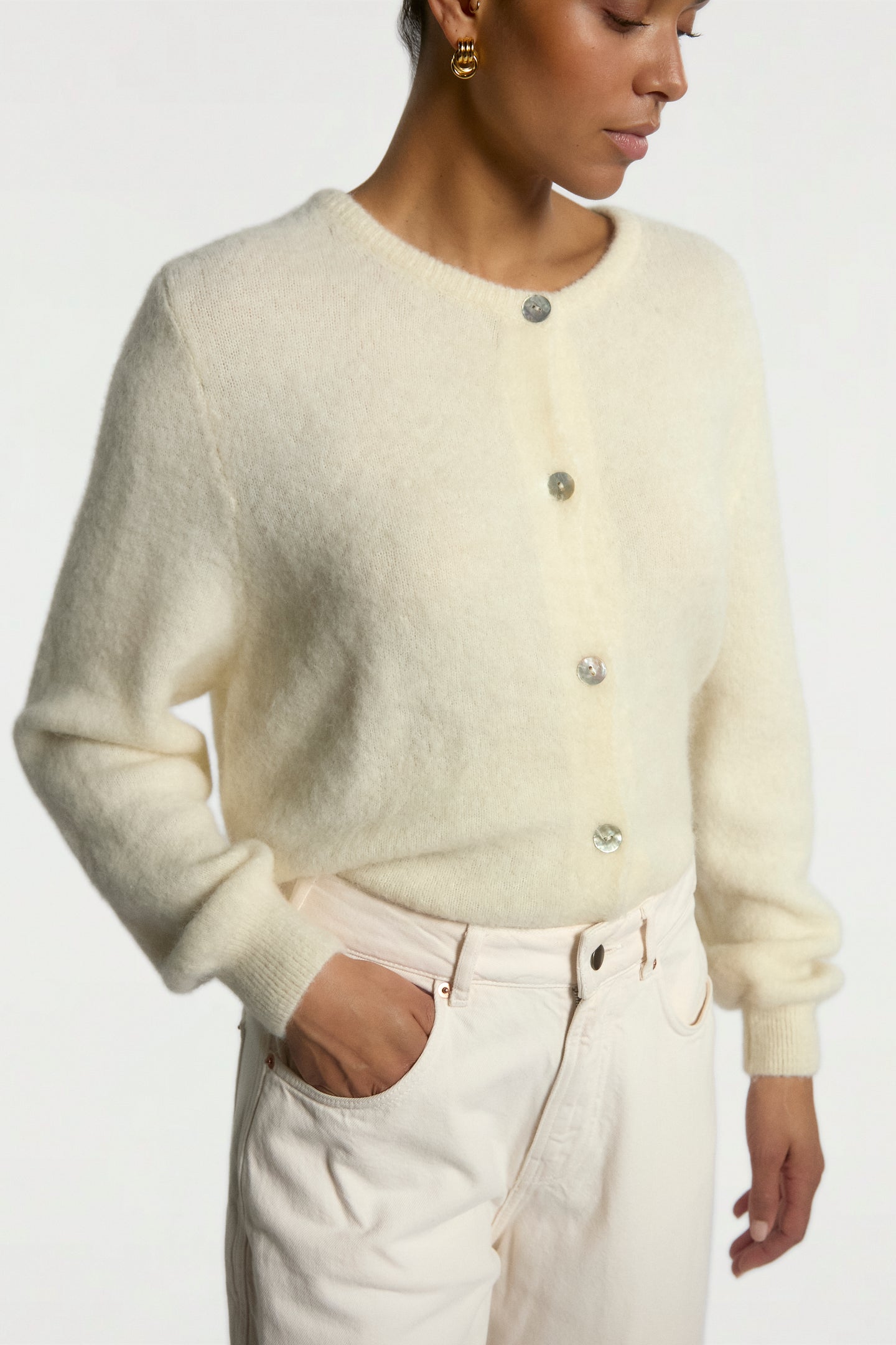 Lorys vest cream