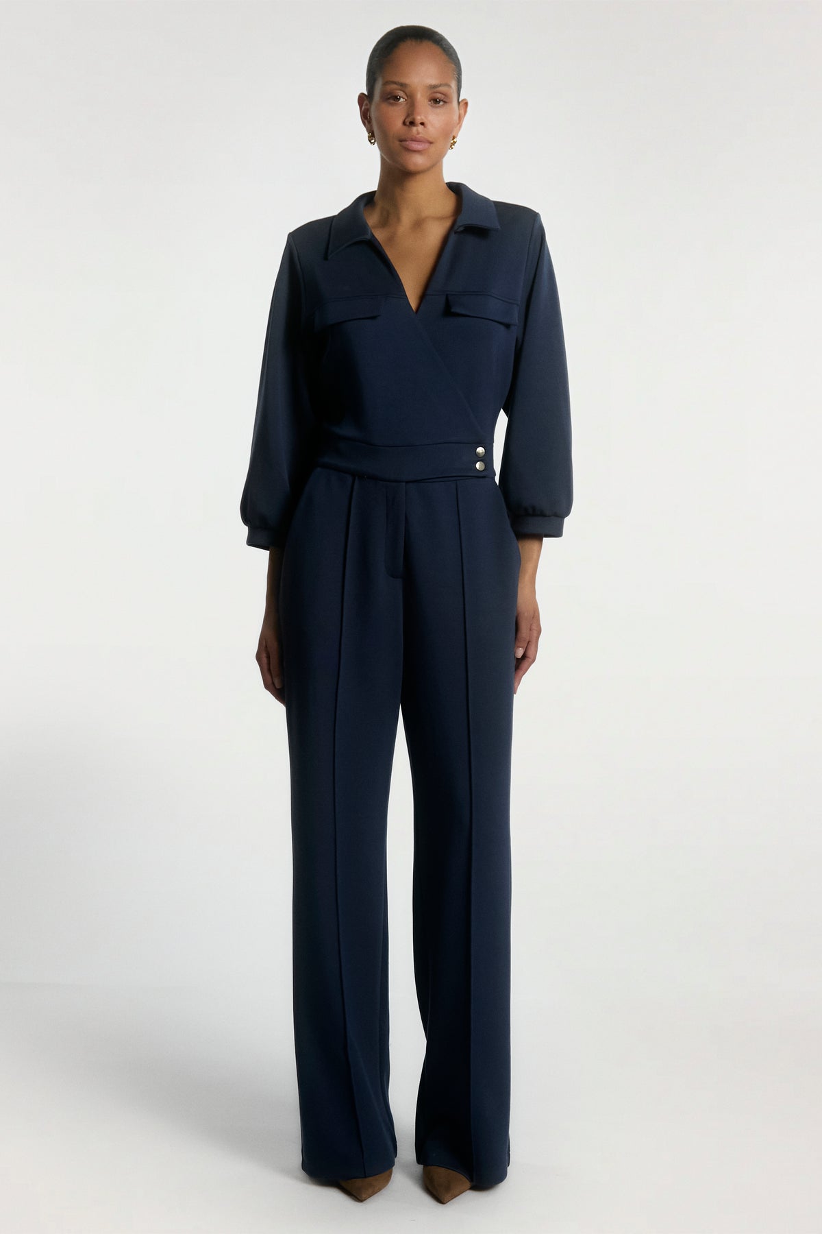 Vion jumpsuit dark blue