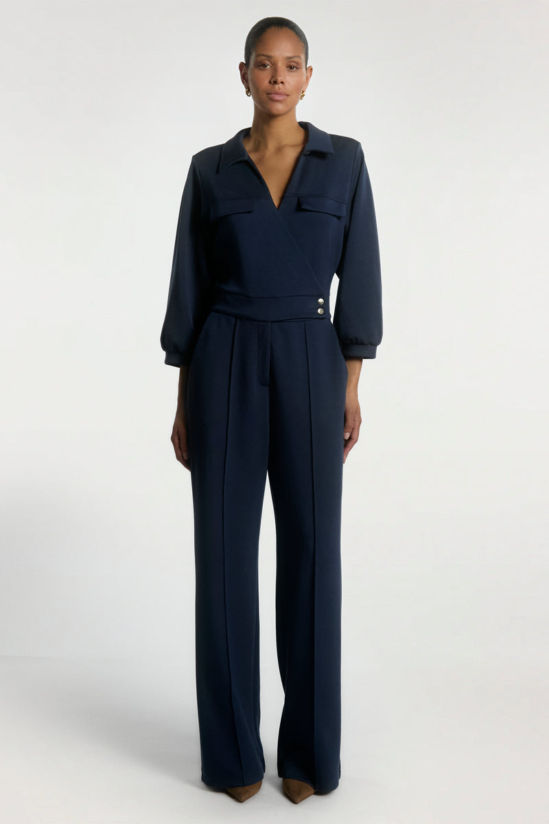 Vion jumpsuit dark blue