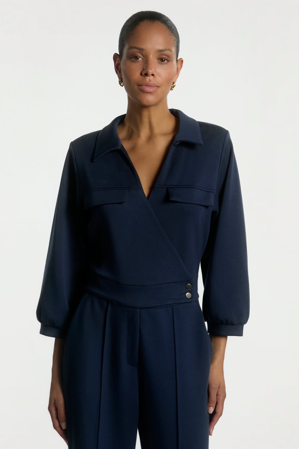 Vion jumpsuit dark blue