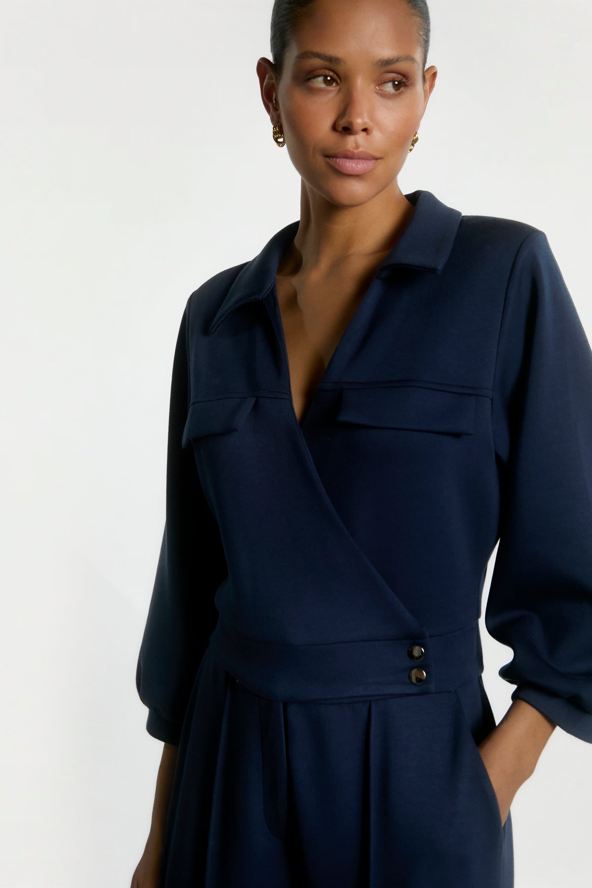 Vion jumpsuit dark blue