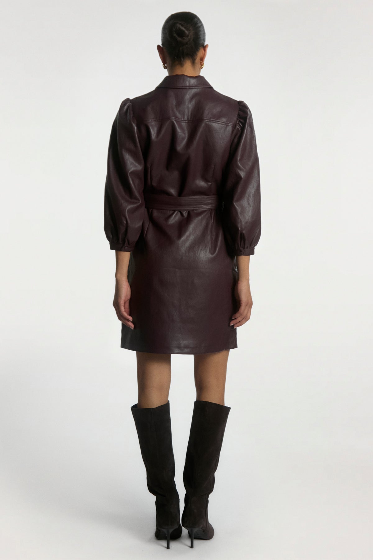 Semira dress burgundy