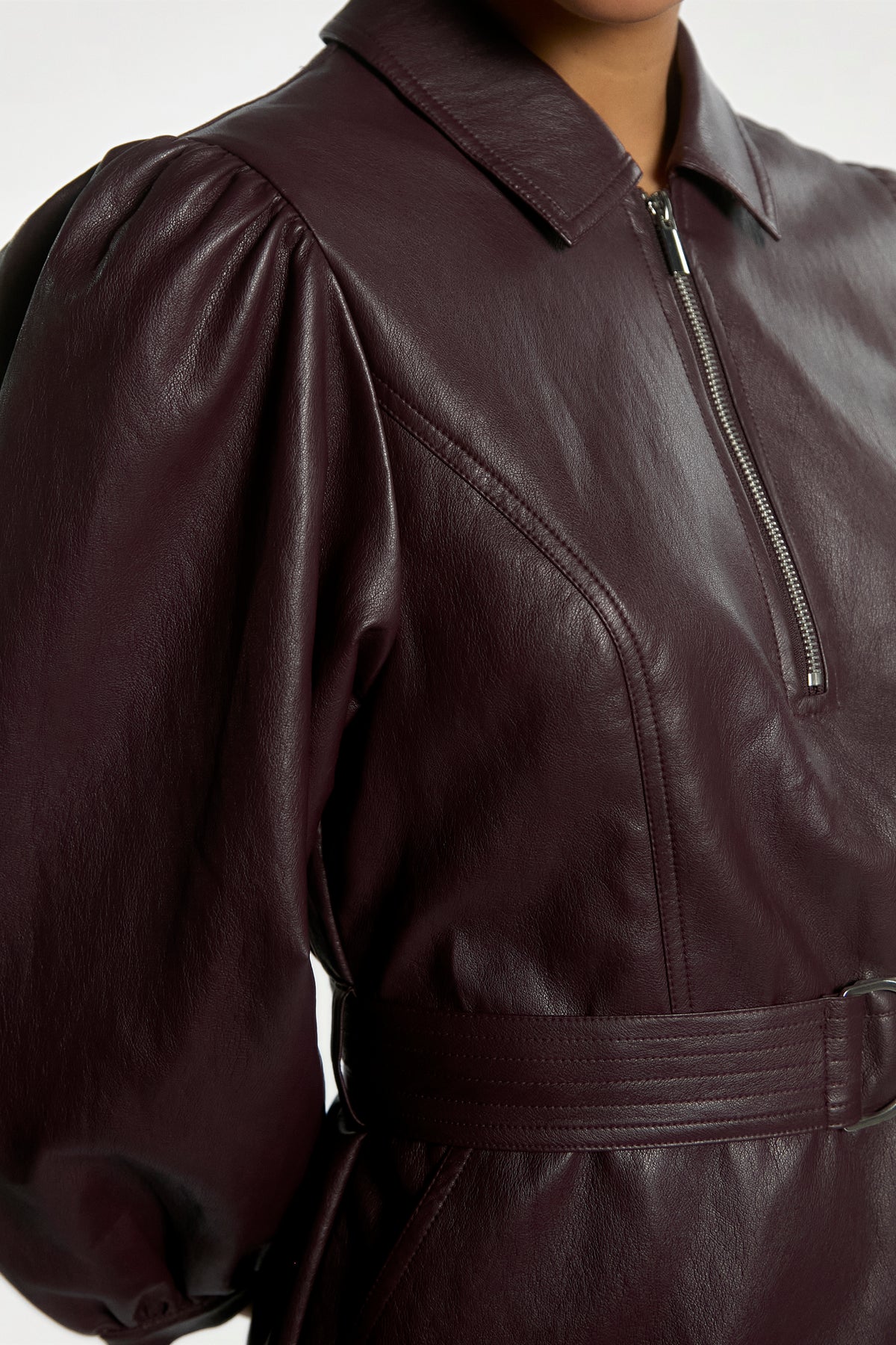 Semira dress burgundy