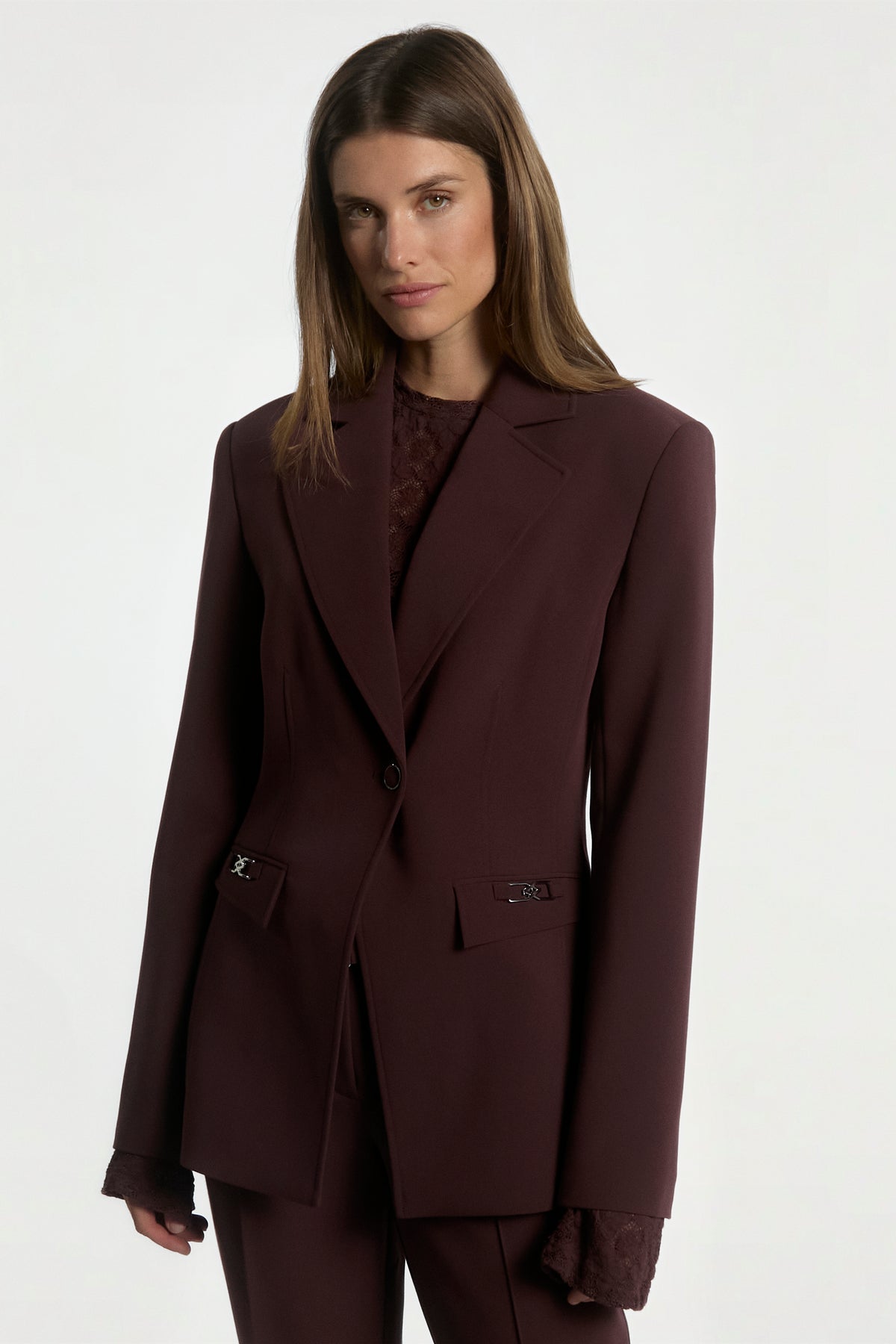 Toulon blazer red