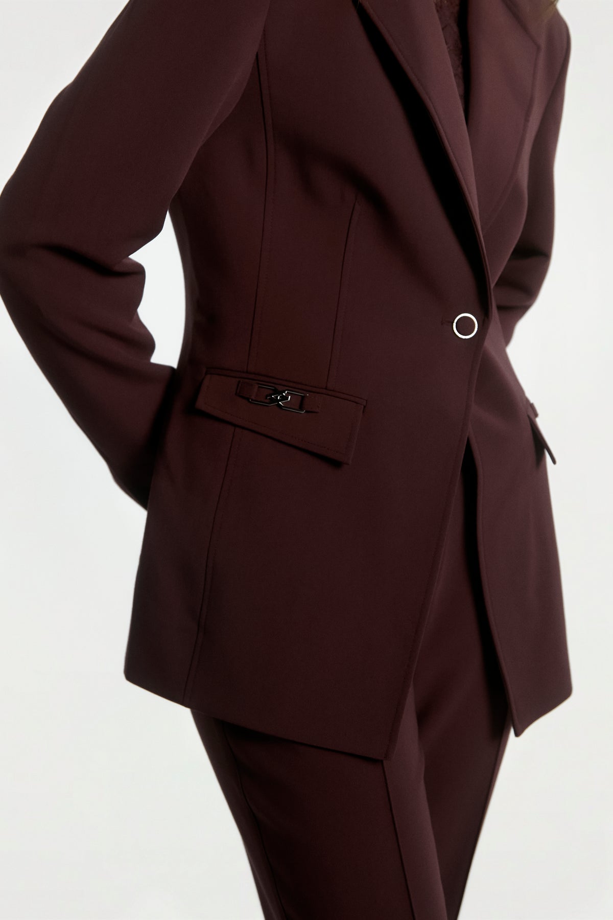 Toulon blazer red