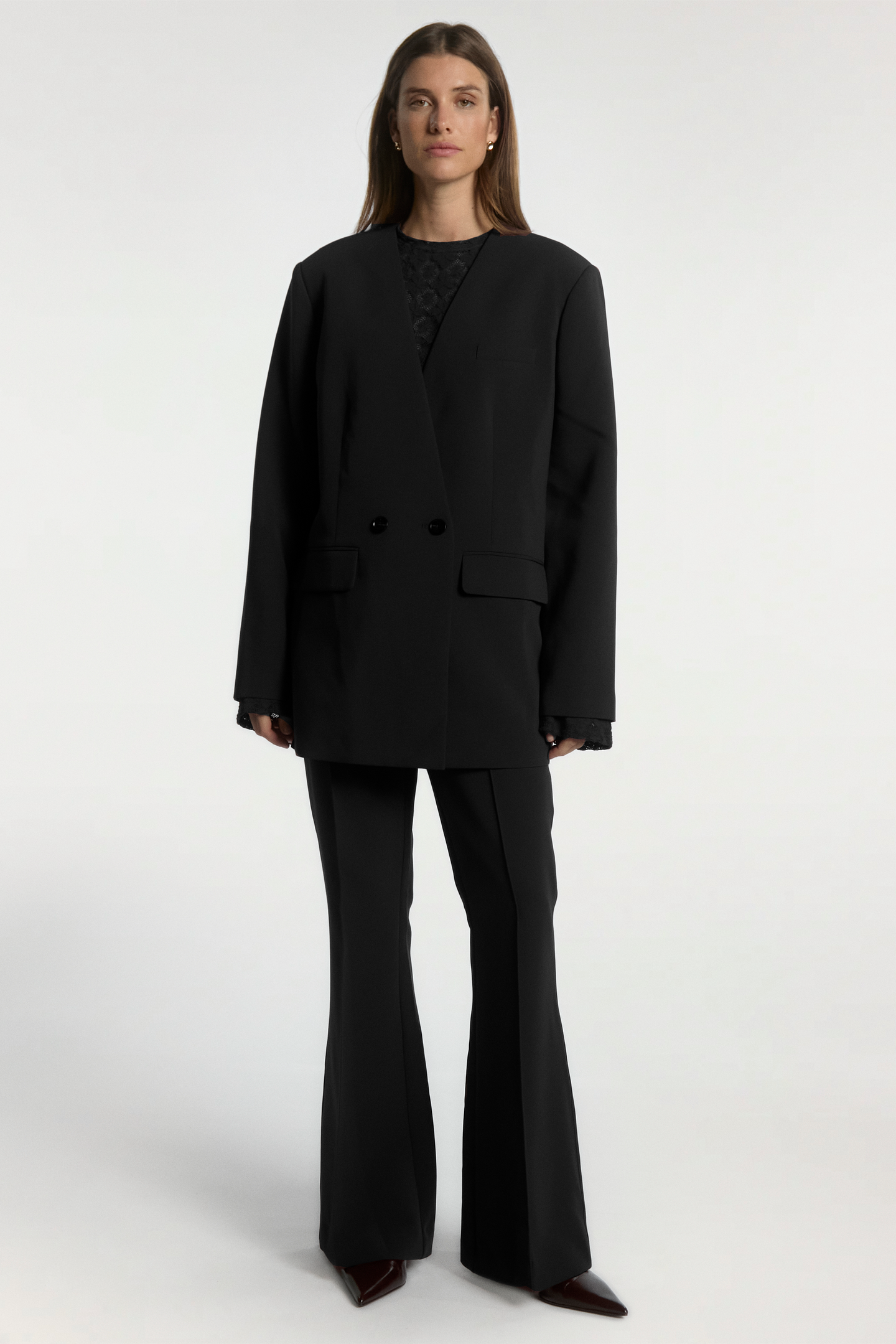 Luray blazer zwart