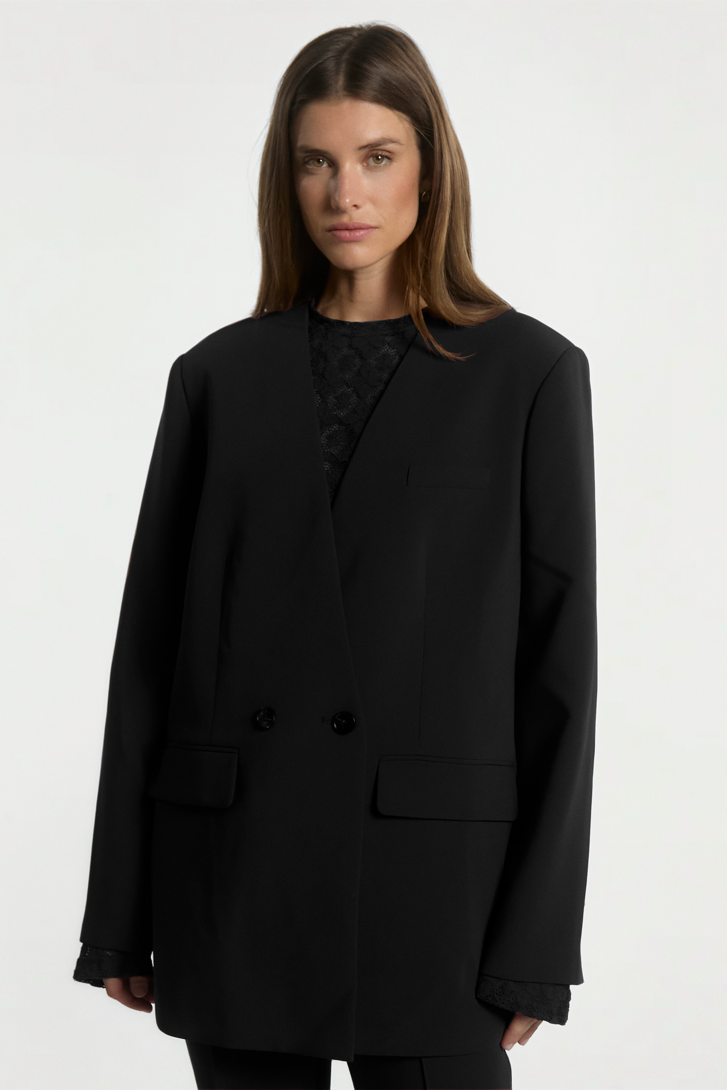 Luray blazer zwart