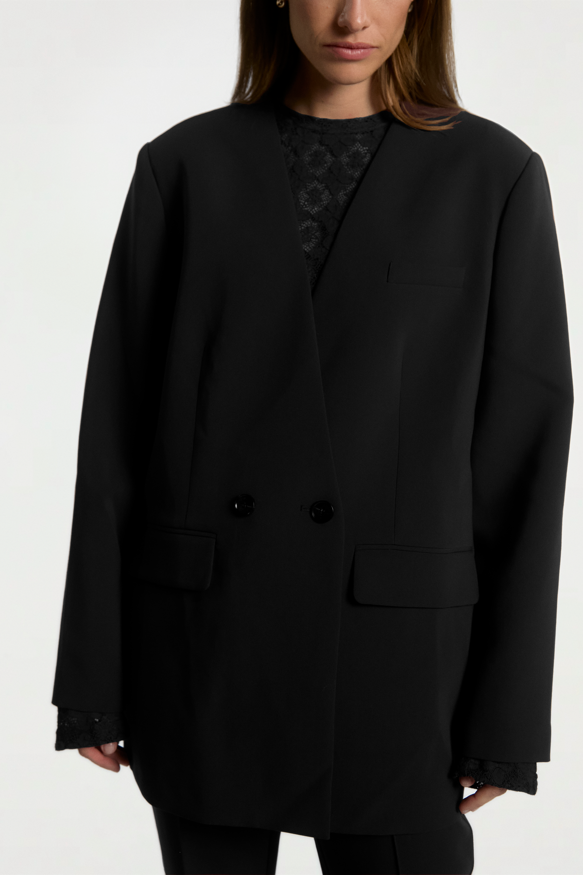 Luray blazer zwart