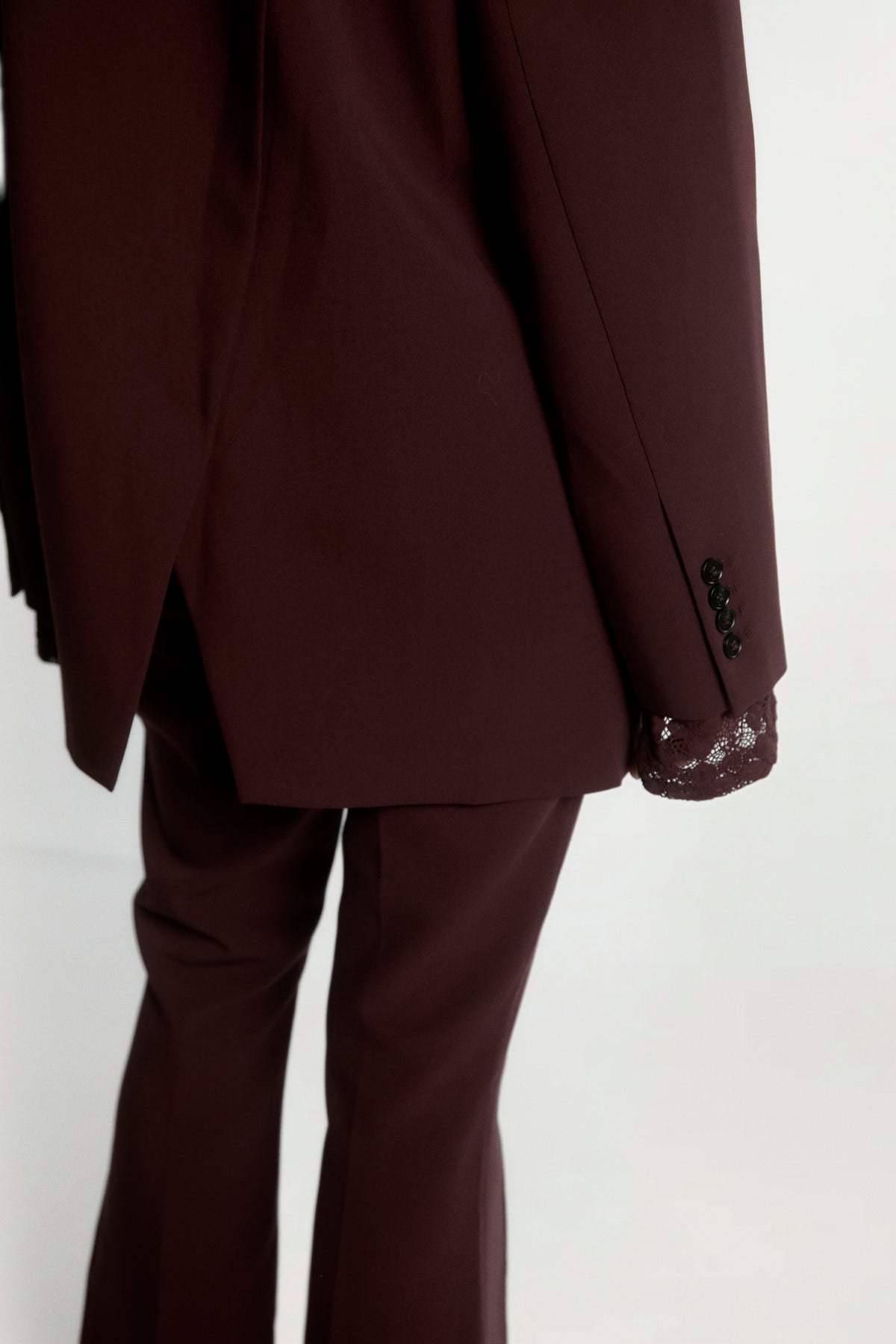 Luray blazer burgundy