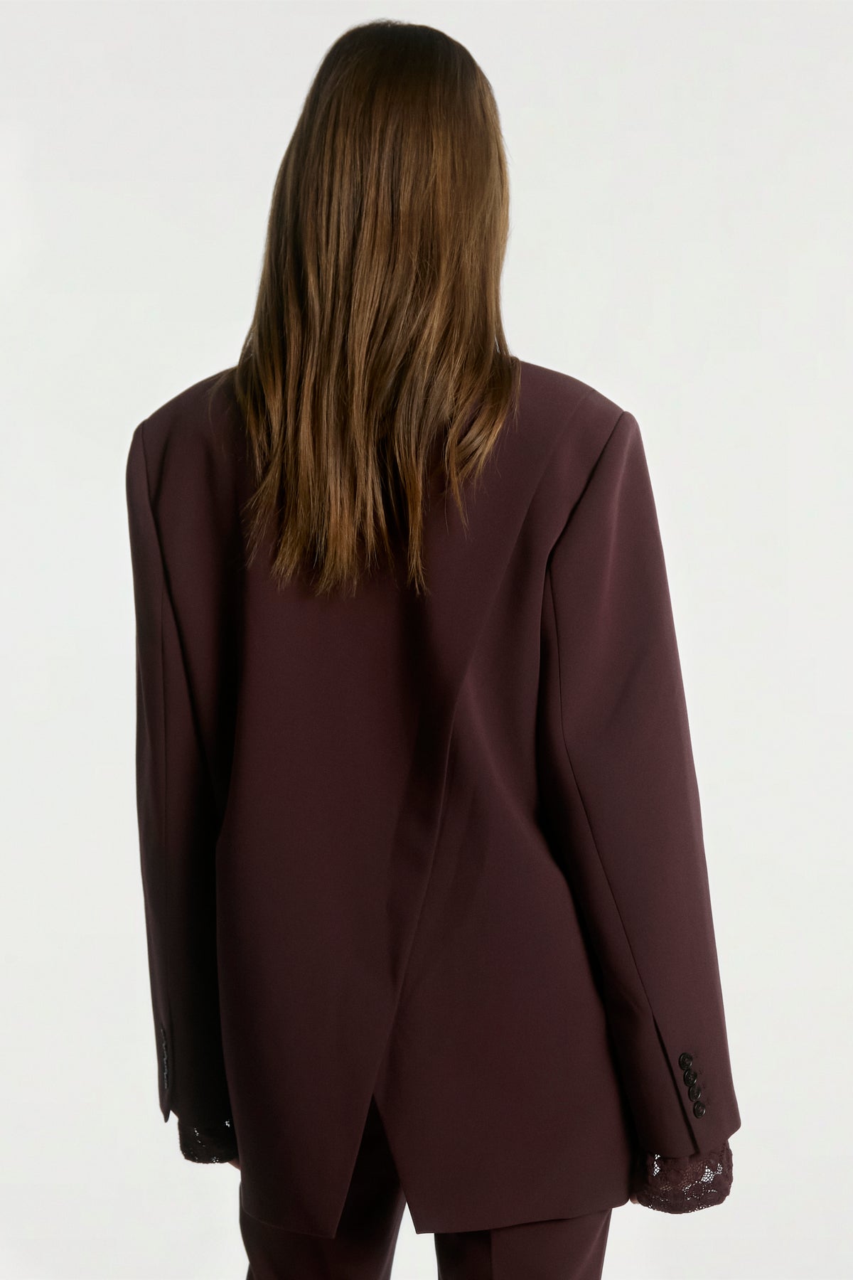Luray blazer burgundy