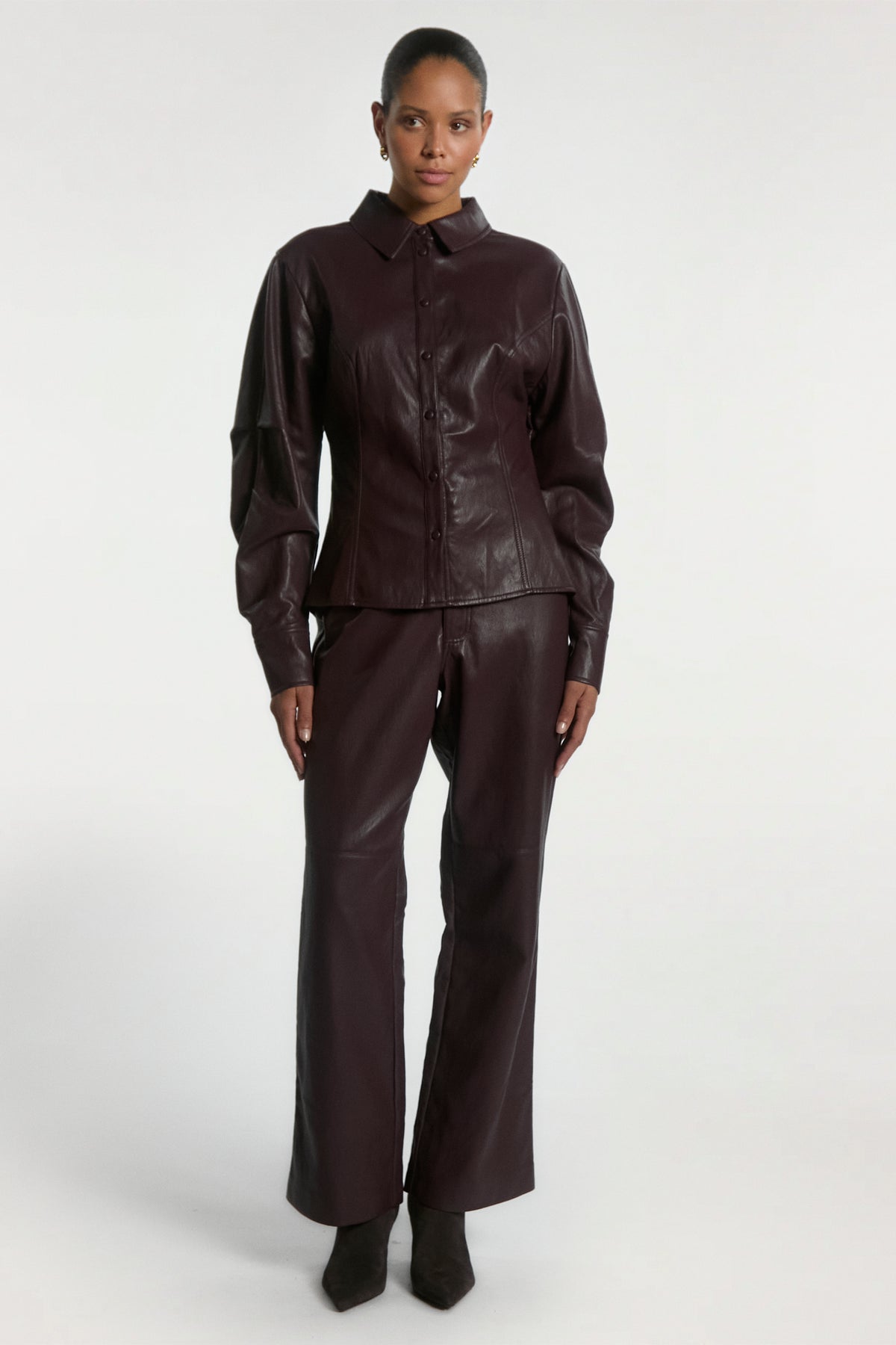 Isabel blouse burgundy