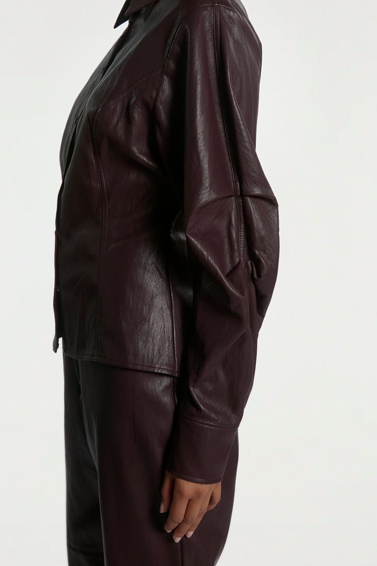 Isabel blouse burgundy