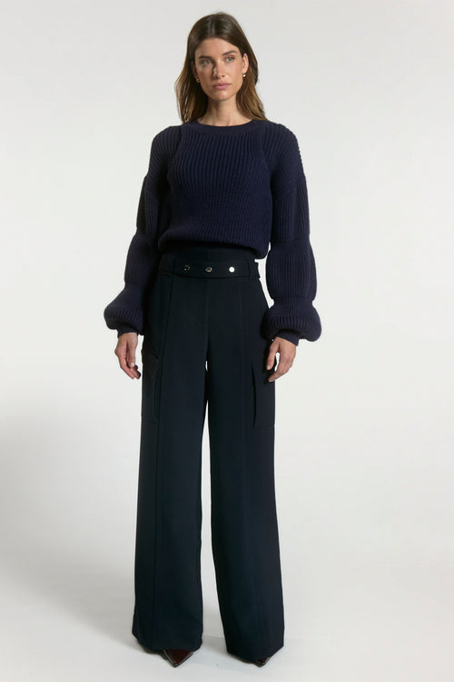 Alor blue sweater