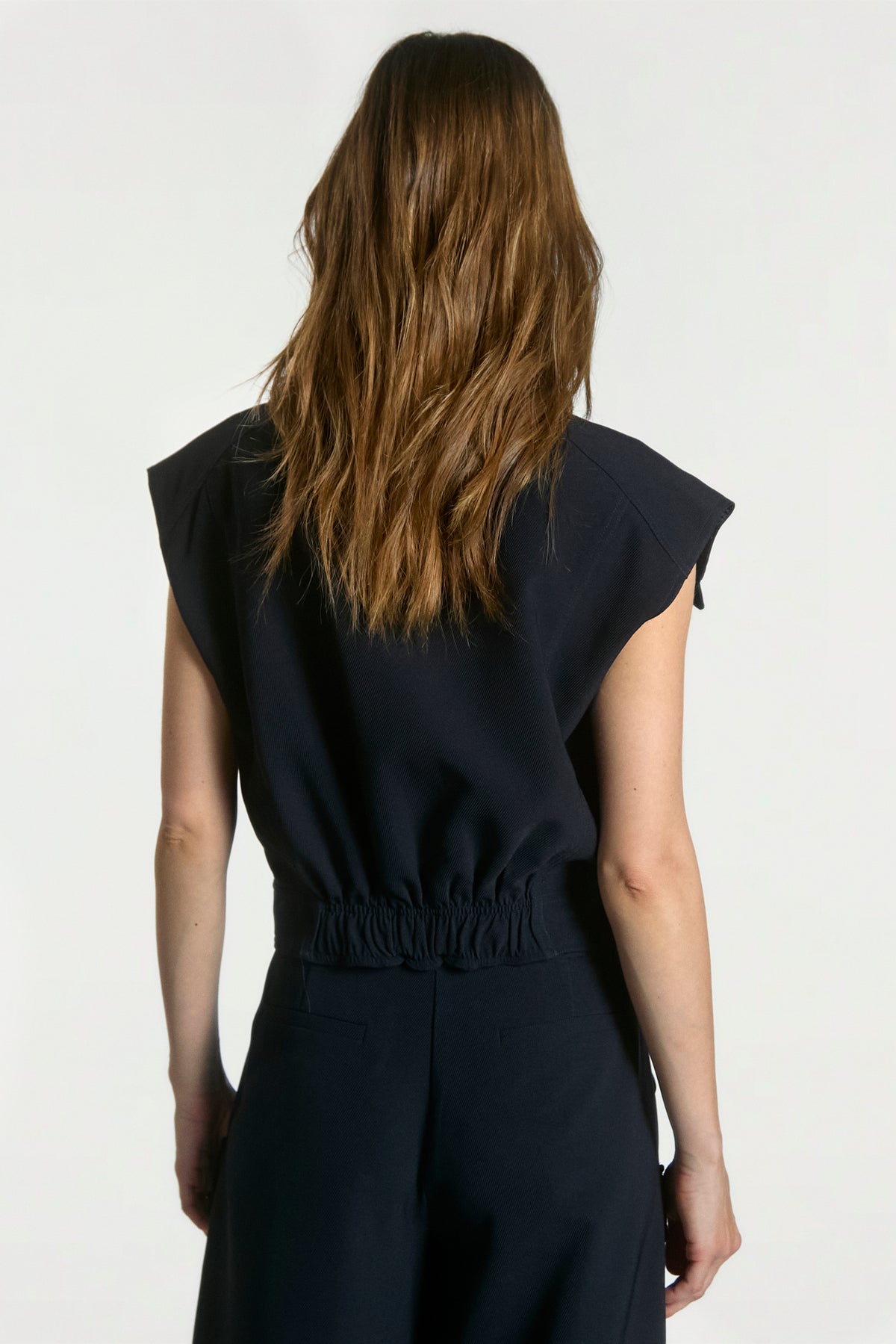 Lies gilet Donkerblauw