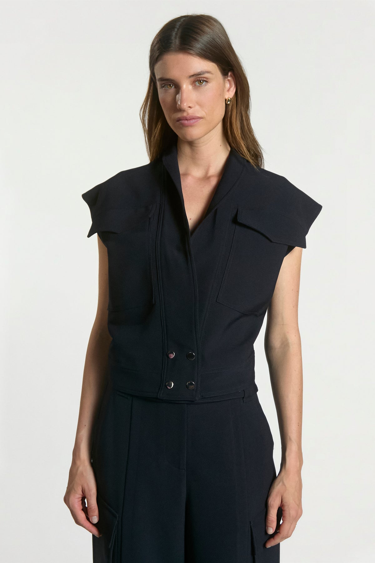 Lies gilet Donkerblauw