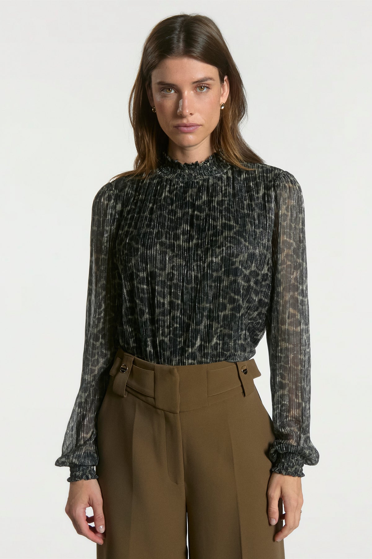 Tory animal top groen