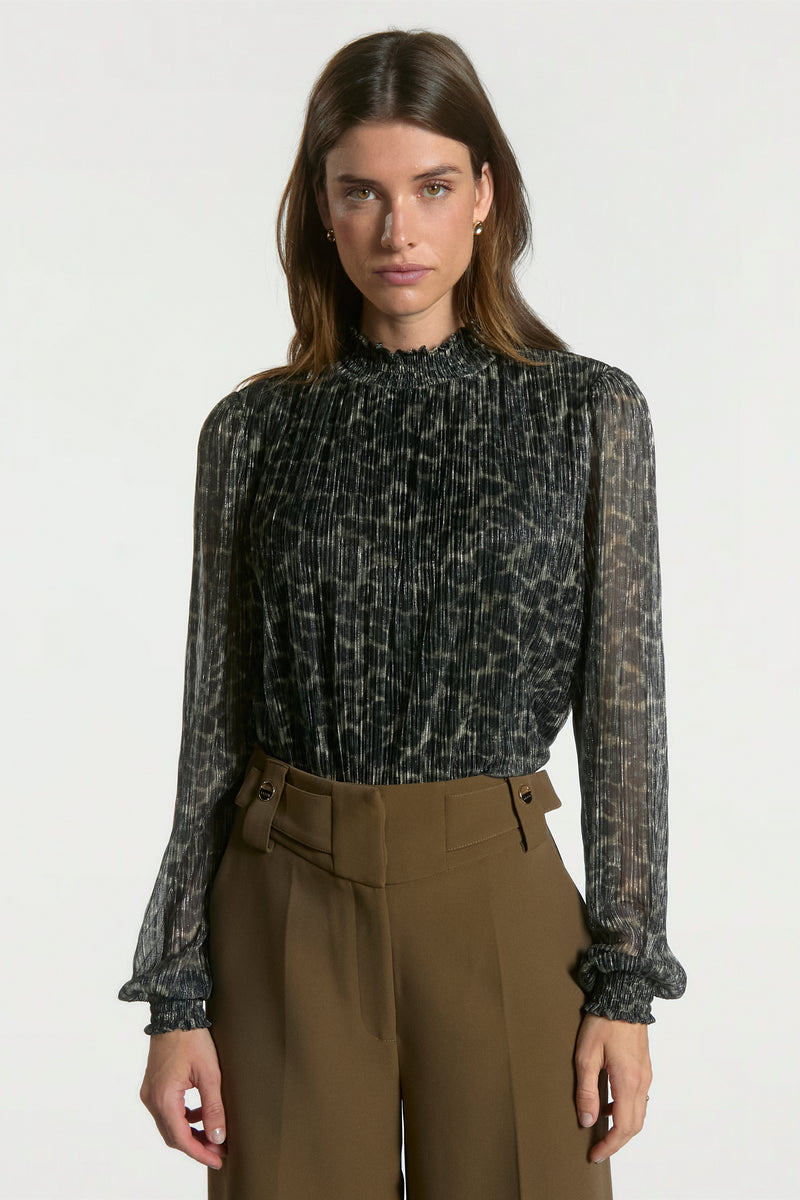 Tory animal top groen