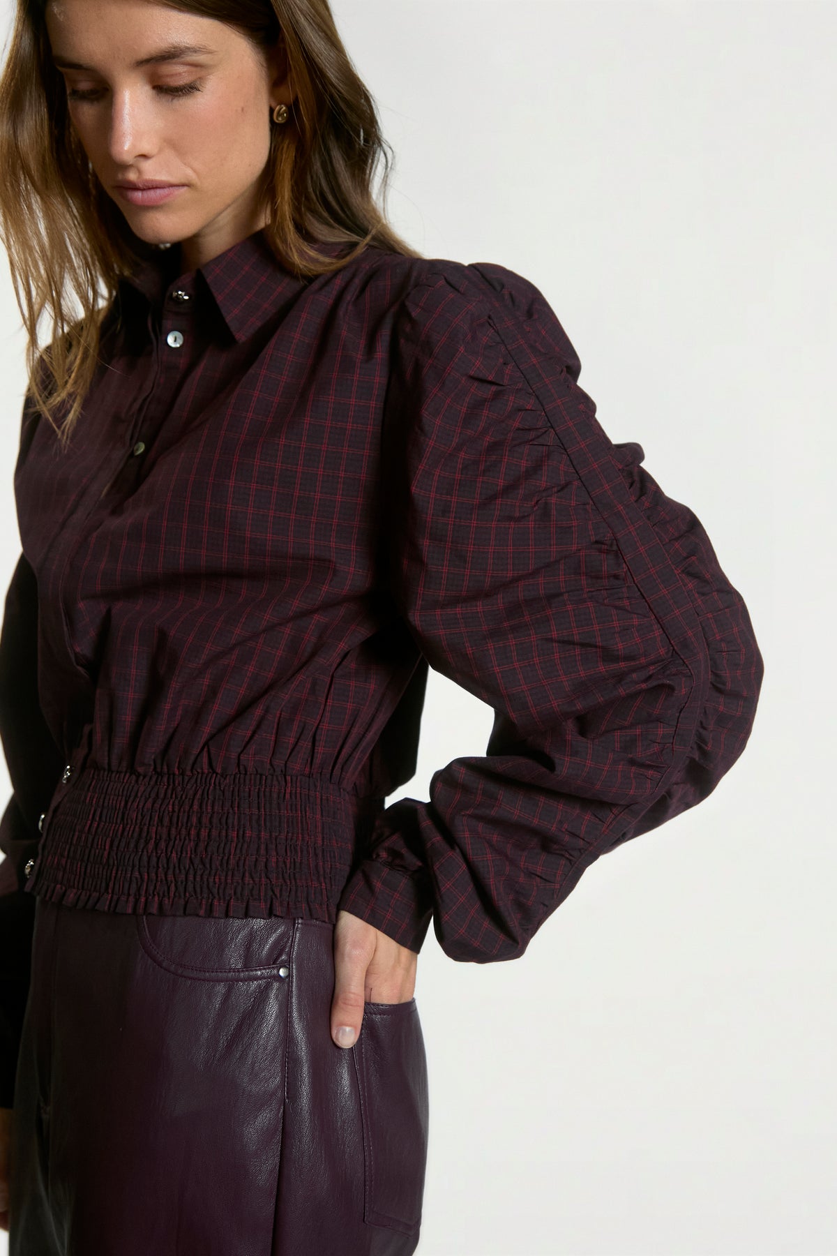 Beaudine black blouse