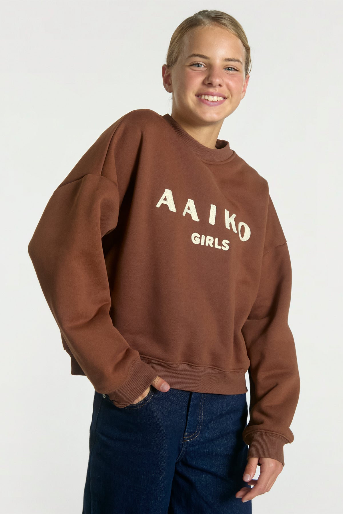 Zena sweater fudge