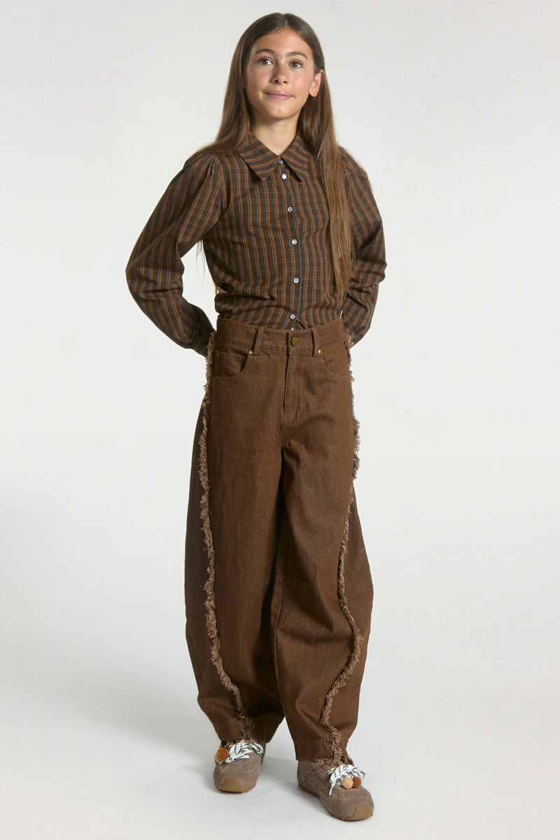 Quinn jeans fringe