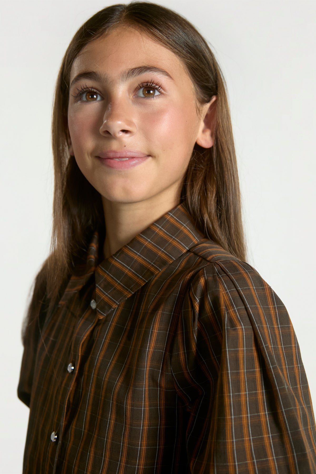 Janesse blouse bruin