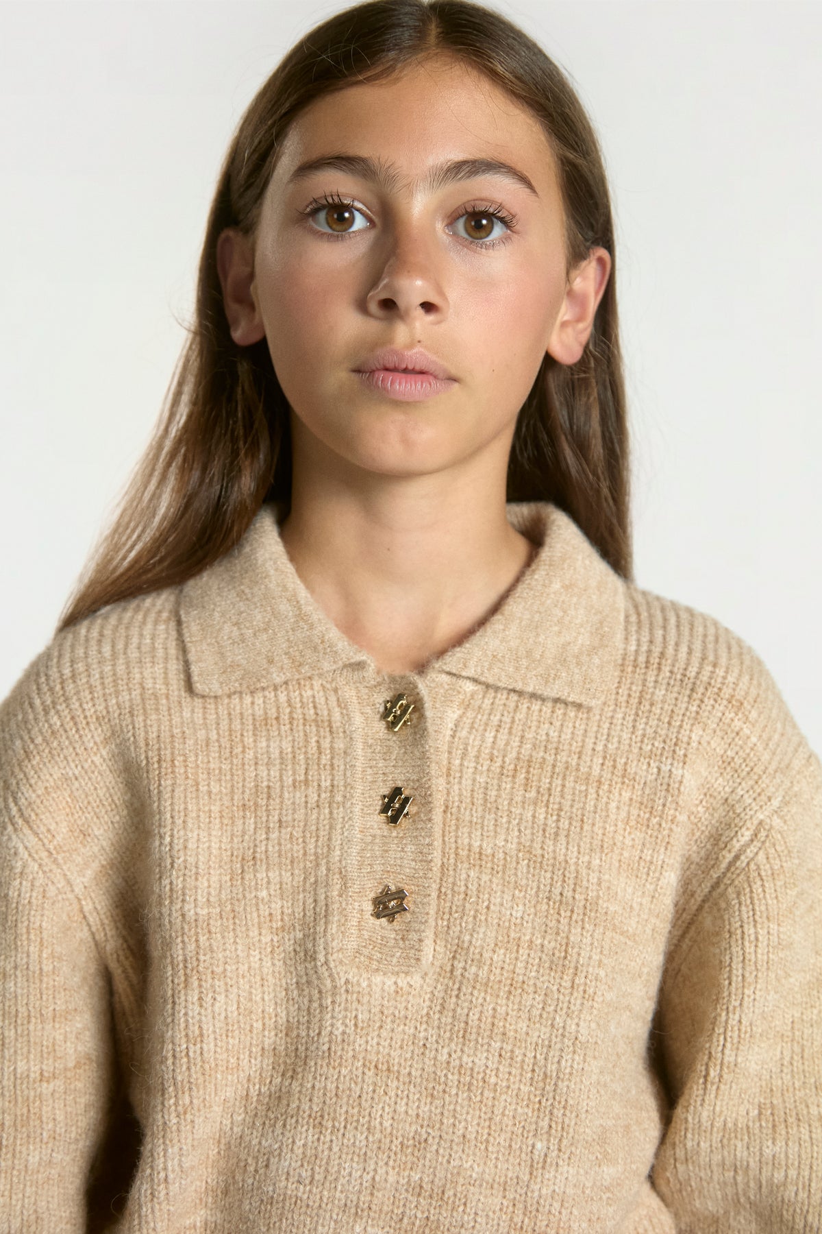 Doux trui beige