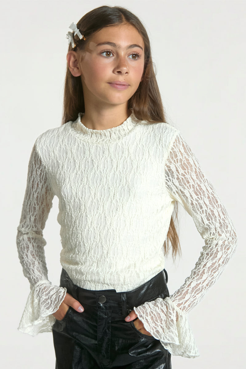 Zina top wit