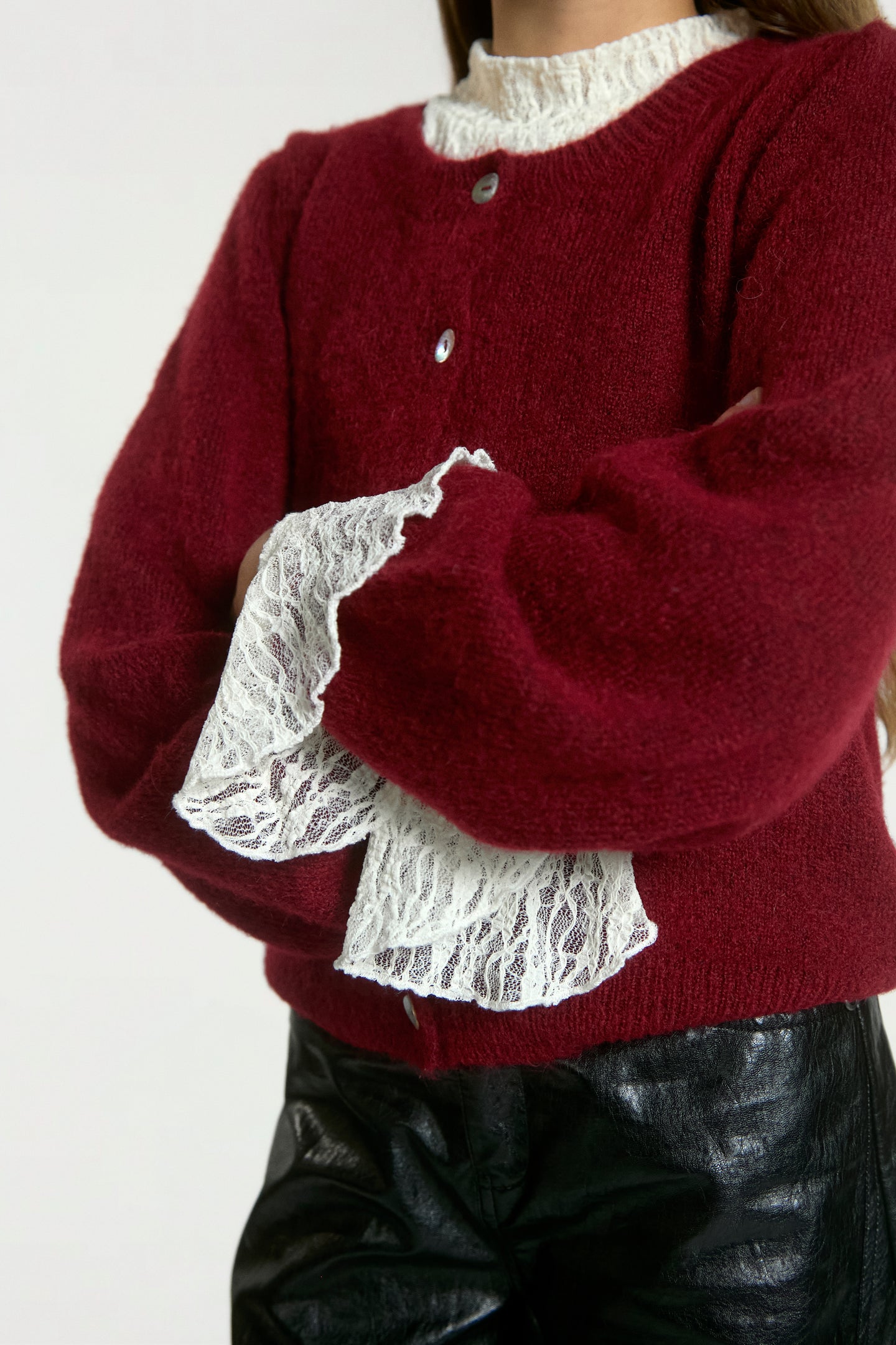 Jady vest rood