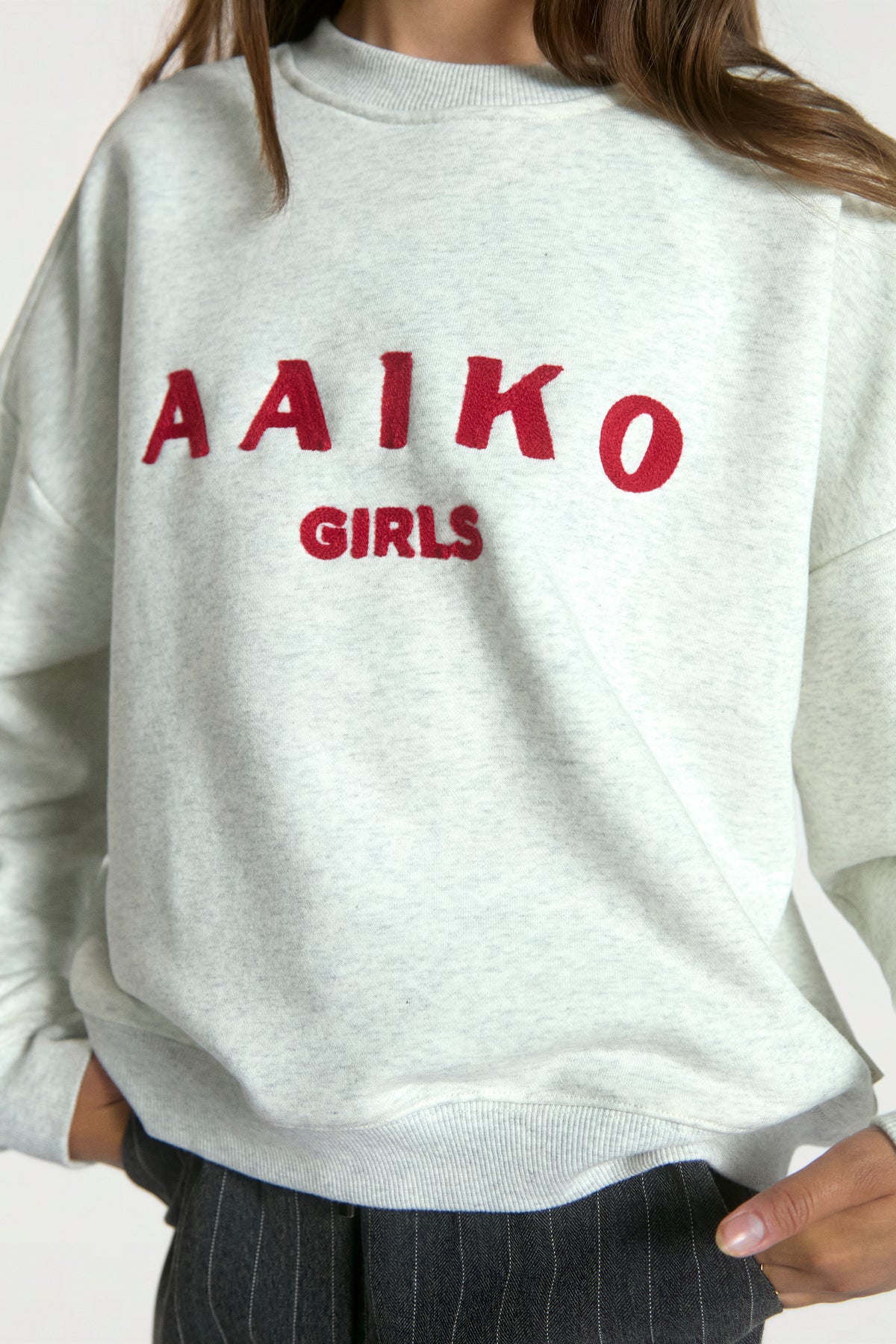 Zena sweater grijs