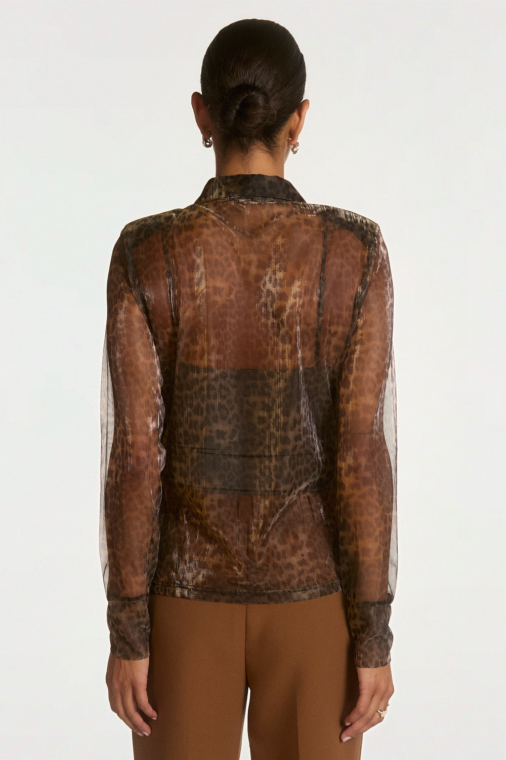 Vigo mesh top brown